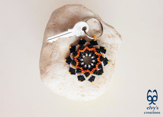 Handmade Macrame Key Chain, Housewarming Gift, Small Gift for Woman and Man